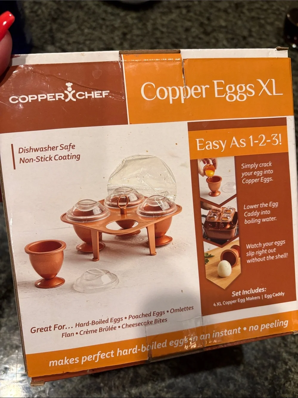 Copper Chef Copper Egg XL Non-Stick Egg Makers